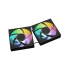 Gamdias CHIONE E4-240 V2 240mm ARGB AIO Liquid CPU Cooler With Display